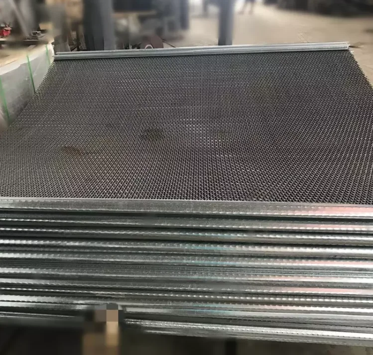 steel wire sand Hooked Vibrating quarry Rock shaker crusher sieve Screen mesh