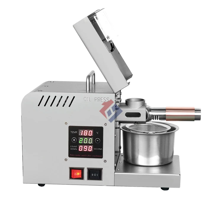 Home use fully automatic mini oil pressing machine for sun flower seeds