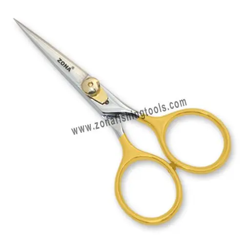 Zona Pakistan Private Label Tungsten Carbide Fly Tying Scissors Stainless Steel Tools for Fishing Pliers