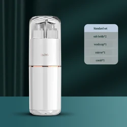 Новинка 2021, дорожный набор для мытья посуды, портативный дорожный гигиенический набор «все в одном», дорожный набор для душа с расческой