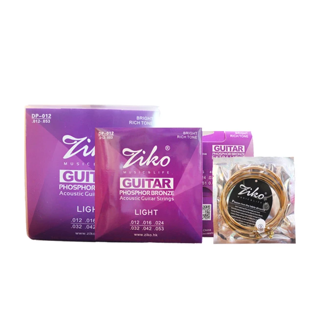 Phosphor bronze acoustic bulk guitar strings set wholesale