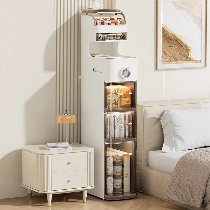 China Stackable Plastic Storage Cabinet For Household Snacks And Toys Popular Style Fashion Kitchen Plastic Storage Cabinets