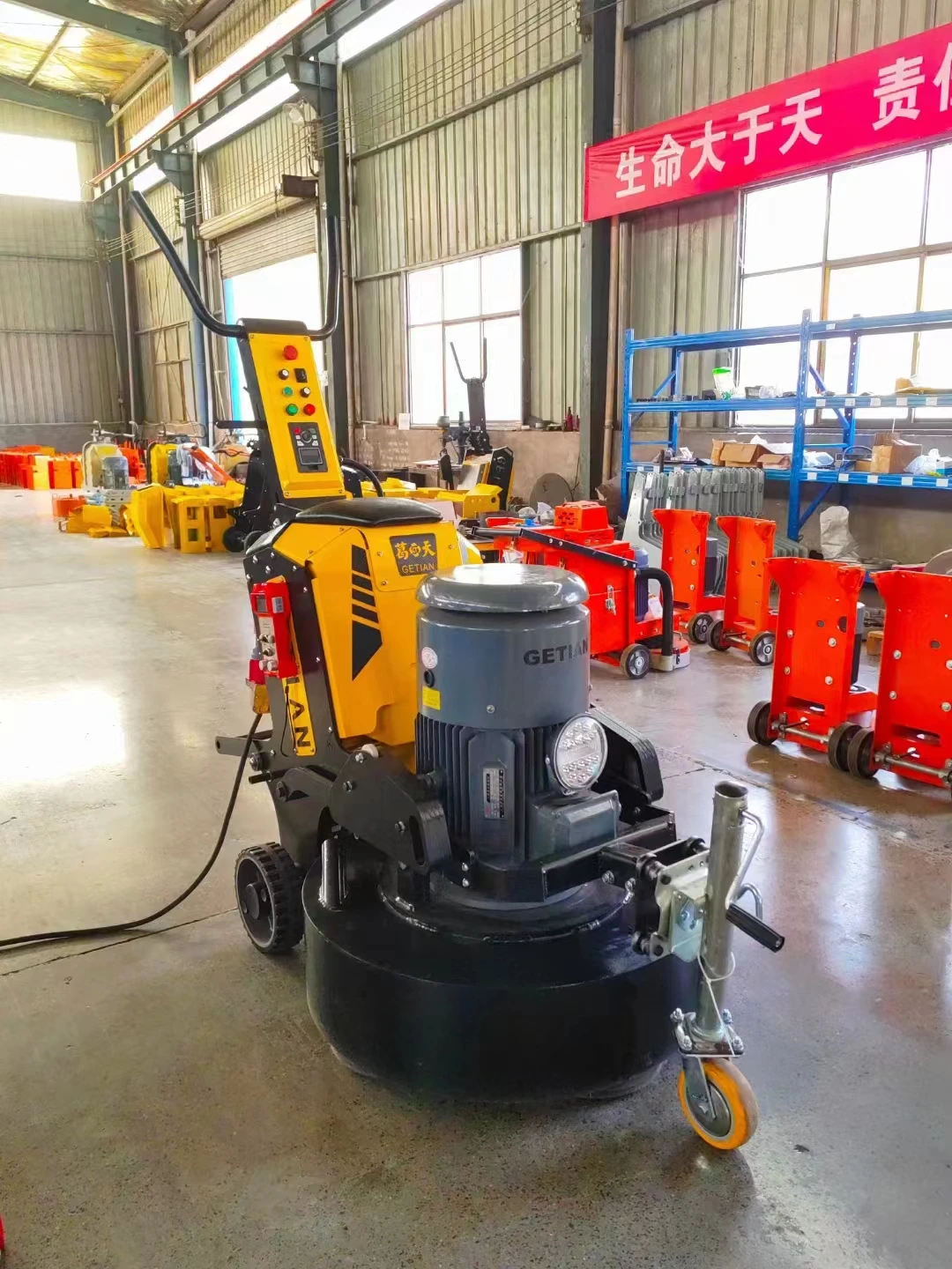 Three Phase Concrete Floor Grinder Gear Drive Planetary Polishing Machine Planetary Grinder Polishing Concrete
