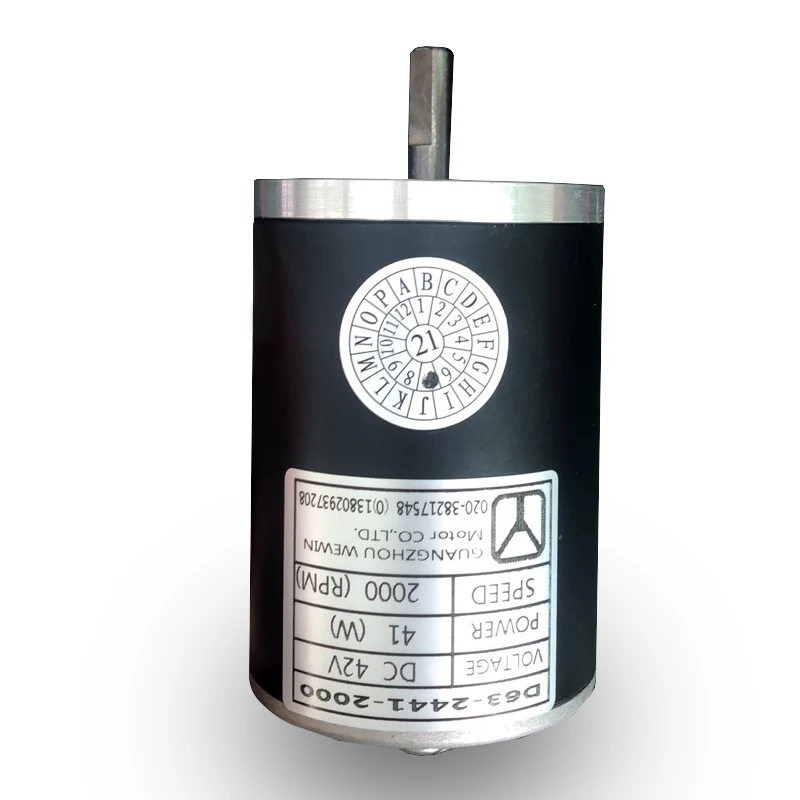 Low Price Mini Dc Motor Permanent Magnet Generator 10W-1000W No Gear Dc Motor for Massage Chair