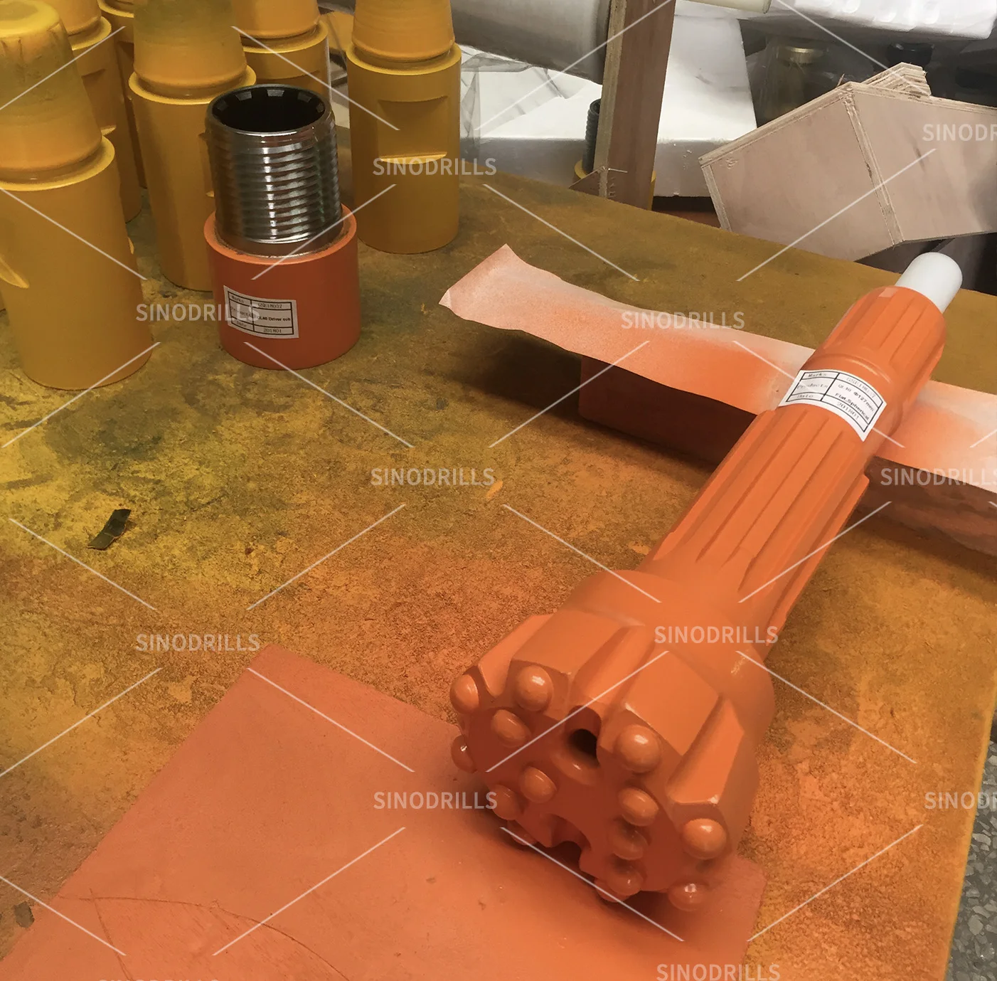 Alloy Steel Carbide PDC Cutter High Quality Rock Drilling QL40 Dth Hammer Bits 5' 5 Inch 127mm