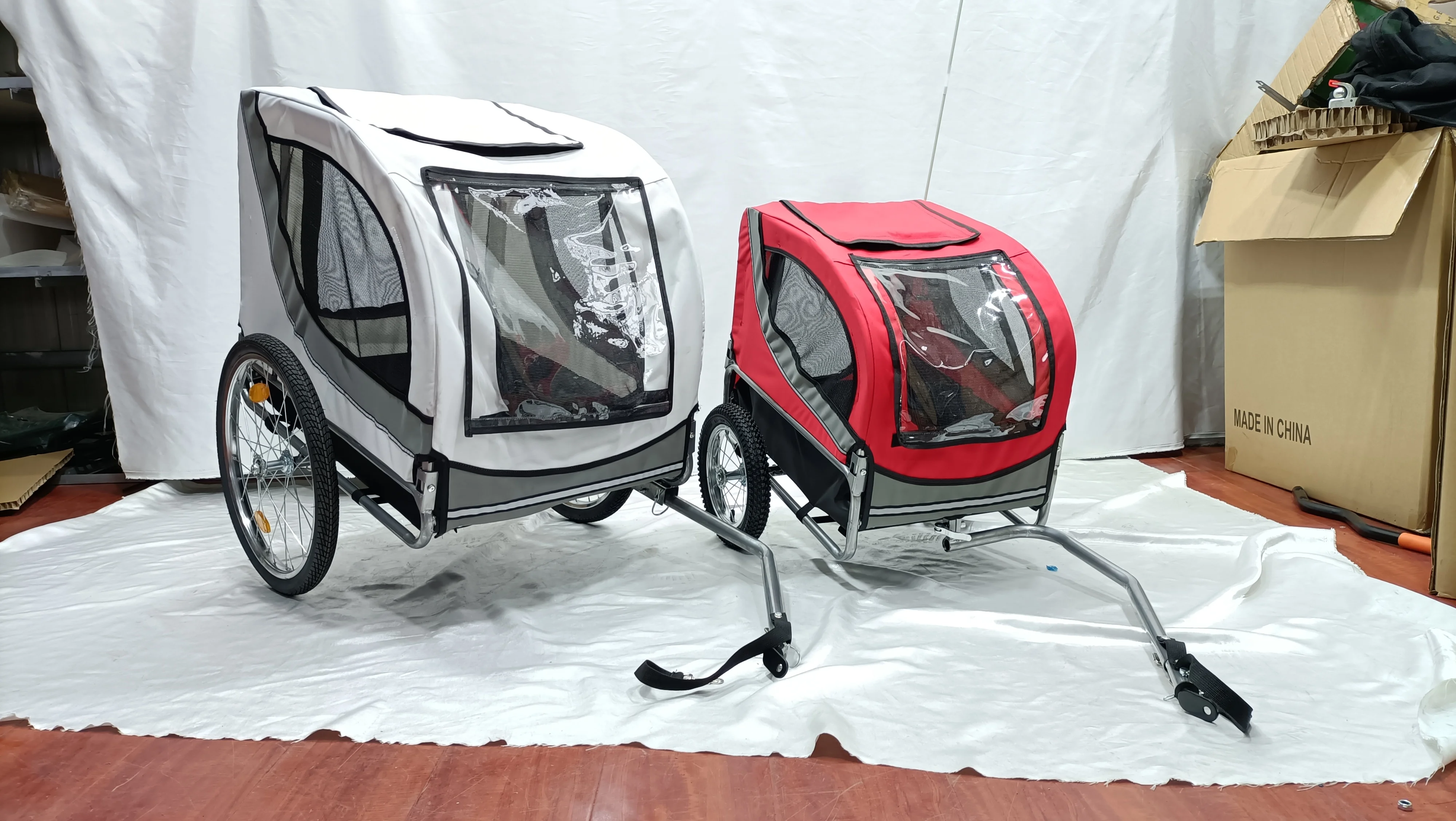 Bicycle Trailer Pet Transporter and Jogger Dog Cart Trailer