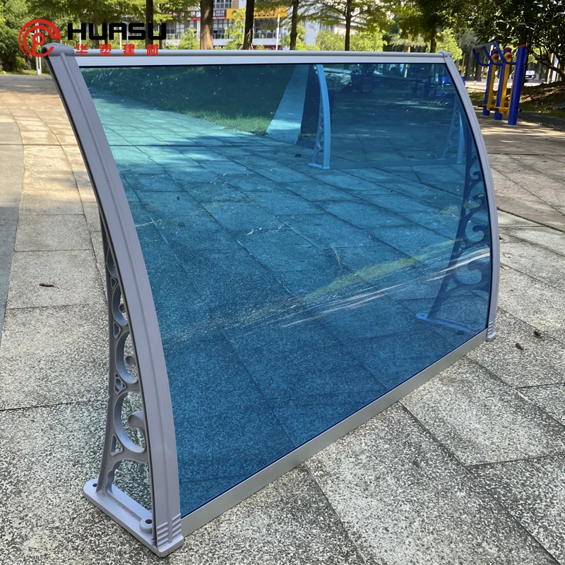 Awnings And Awning Brackets Window Canopy Door Canopy Polycarbonate Shade Awning Clear Plastic Aluminum Pc Coated Manual
