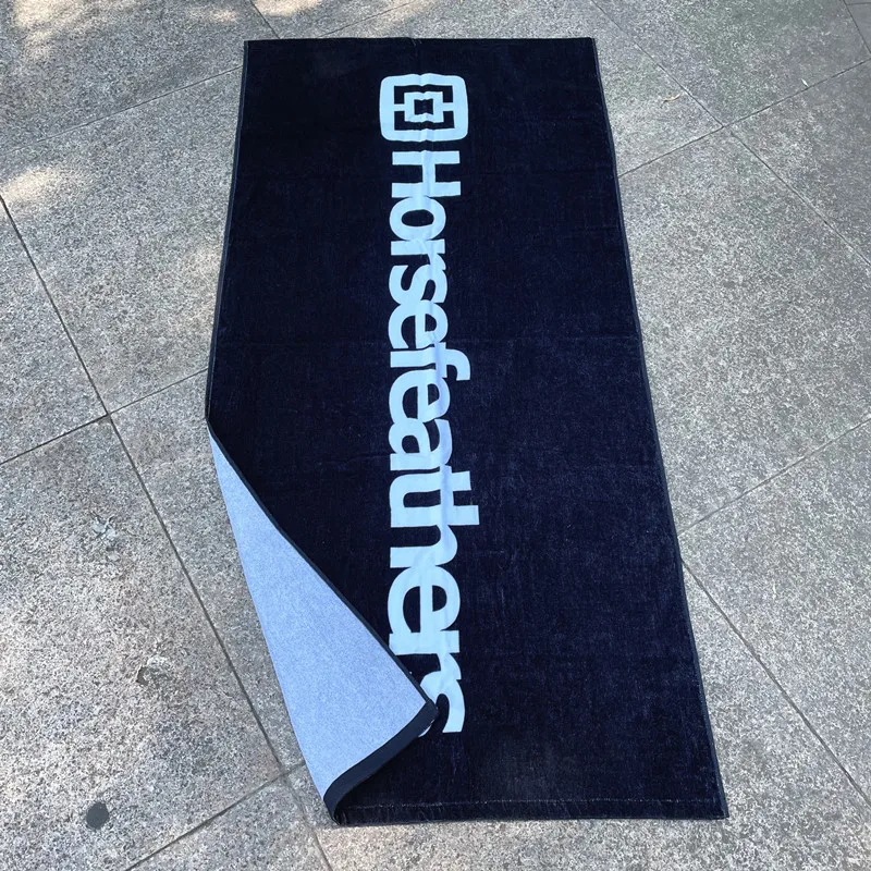 2022 Cheap Promotional Custom Logo cotton Printed Beach Towels