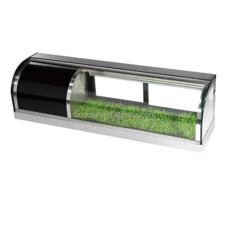 Counter Top Refrigerated Sushi Display Cooler Cabinet,Sushi Cabinet,Sushi Showcase Supermarket