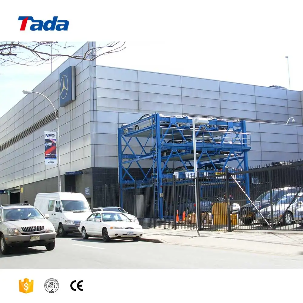 
multitier shuttle robot platform mechanical car parking lift 