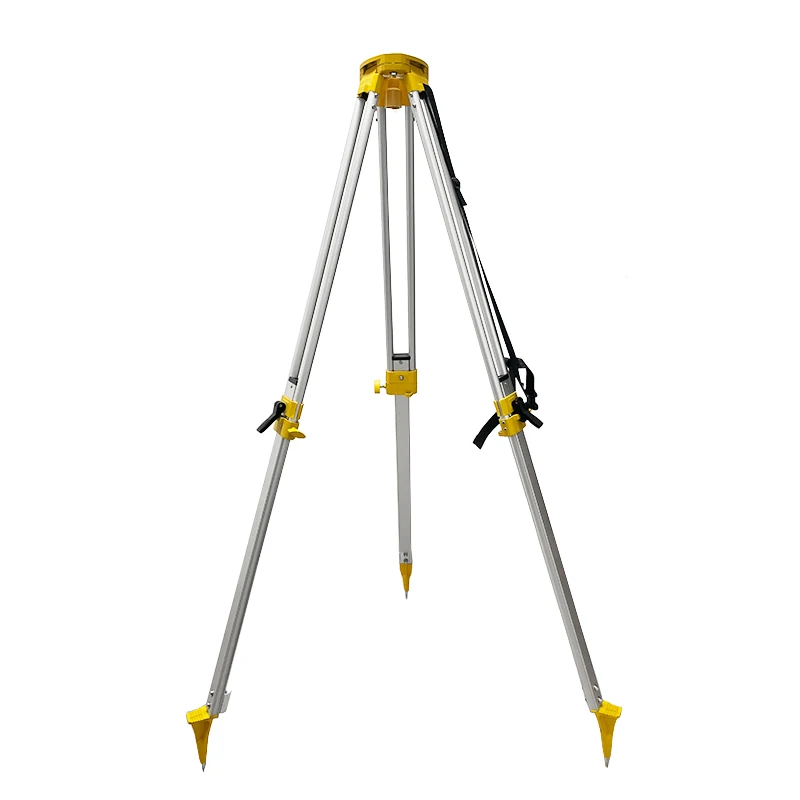 New Coming raw aluminium tripod for theodolites and heavy instruments with quick clamp SM-6Y