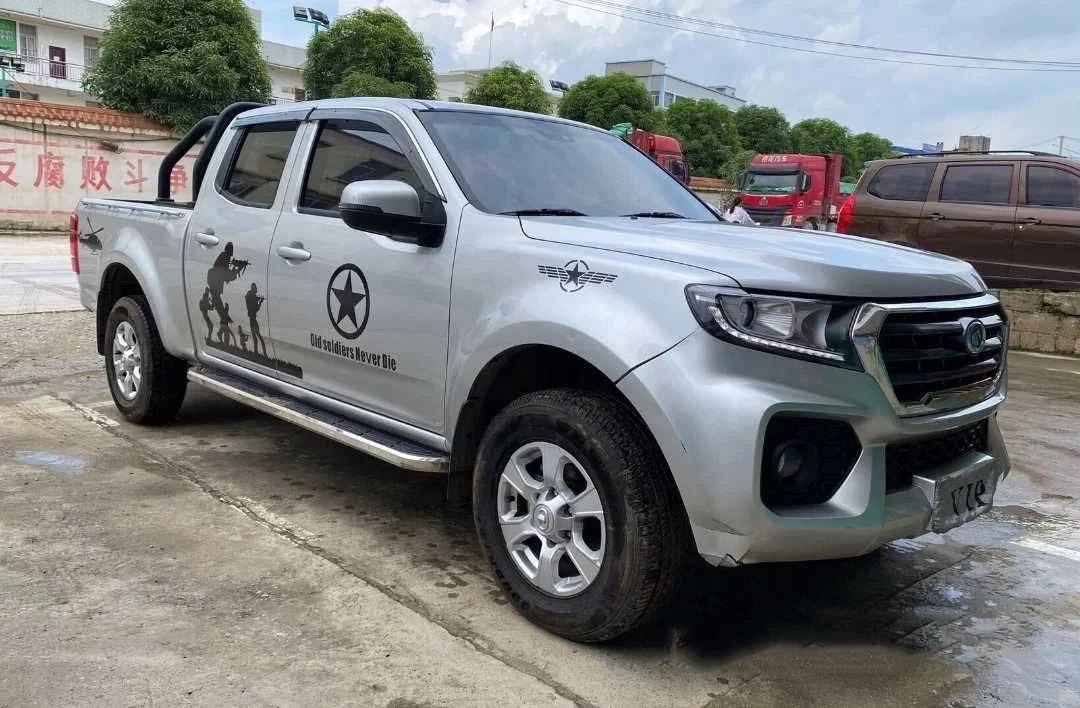 Бывший в употреблении пикап 2020 Great Wall Wingle 7 2 0 T дизельное топливо 4WD topвное издание одометр 20000 км