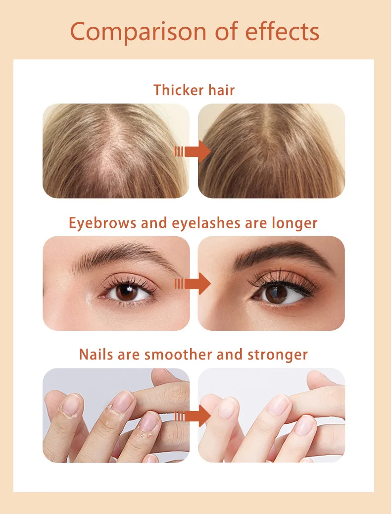 Hot Sales 60ml Hexane Free 100% Natural Organic Cold Pressed Castor Oil Promotes Hair Growth