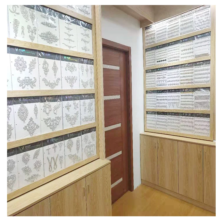 High quality apparel sewing crystal trim bag accessories chain