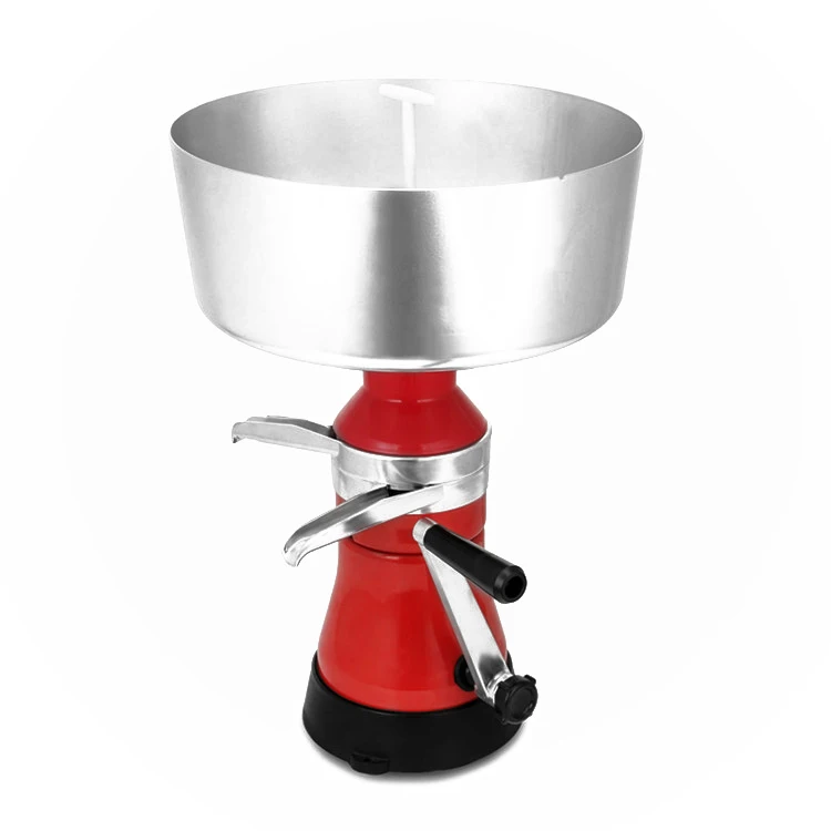 
aluminum alloy red 80L/H Manual Milk Cream Separator 9000-10000r/min 