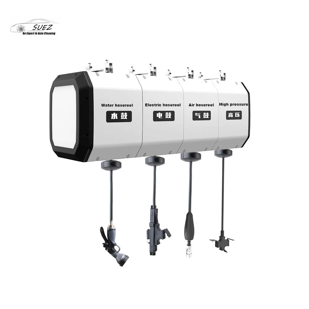 SUEZ High Quality Wall Mounted Garden Automatic retractable High Pressure water air hose Reel