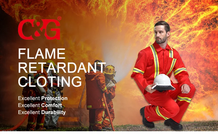 Fire Retard Fr Workwear Coverall Suit Safety Frc Work Clothing