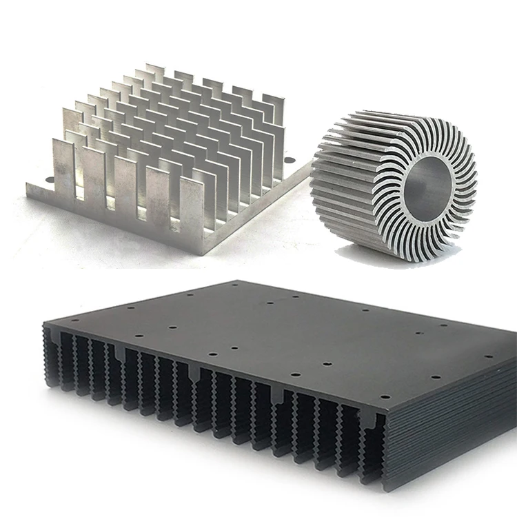 Shenzhen Factory Aluminum Heat sink For Fan Less Computer Custom Cnc Machining Profile Led Heat Sink