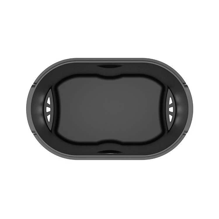 big capacity household bathroom kitchen trash bin waste bin Stainless Steel big capacity rolling cover type pedal trash can