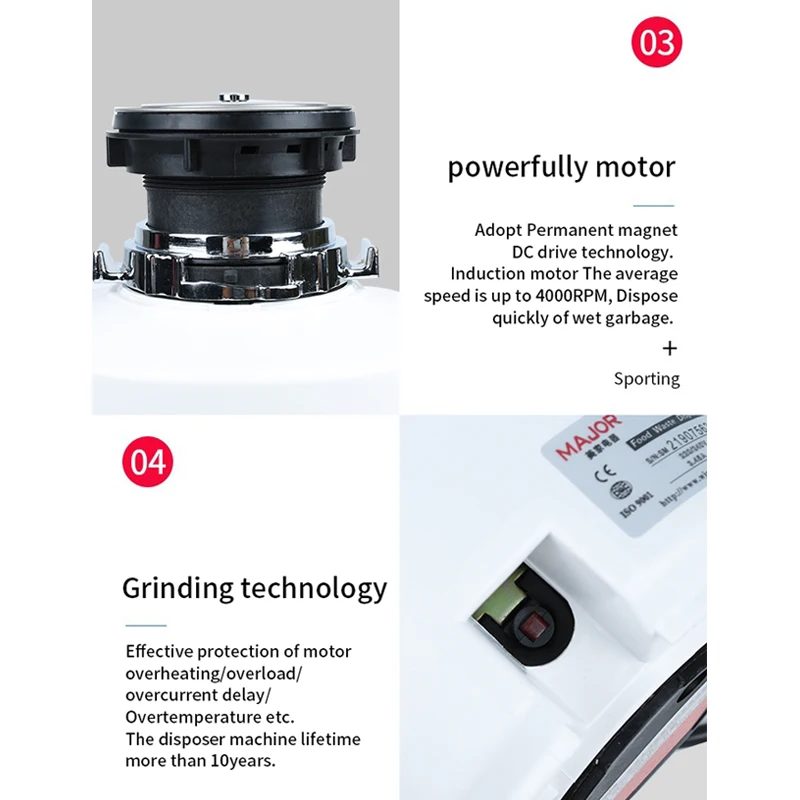 Кухонная машина для удаления пищевых отходов