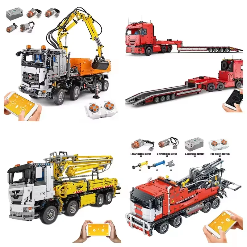 Дропшиппинг пресс-формы King 19008 MOC-29848 17048 Liebherr R9800 экскаватор строительные машины грузовик Baufahrzeuge блоки