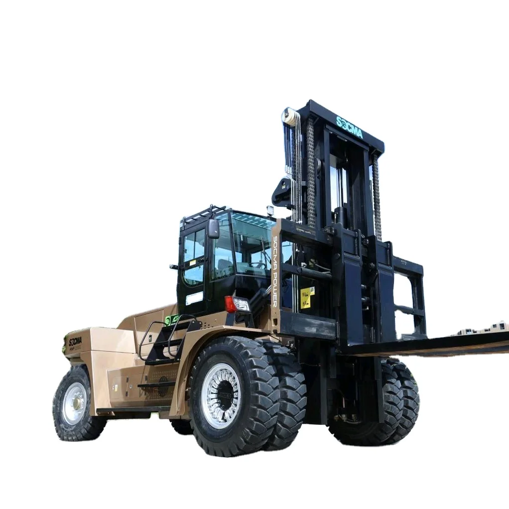 Electric Forklift Lithium Battery Electric trucks Heavy Duty Forklift Big Forklift 25ton Container handler Clean Energy