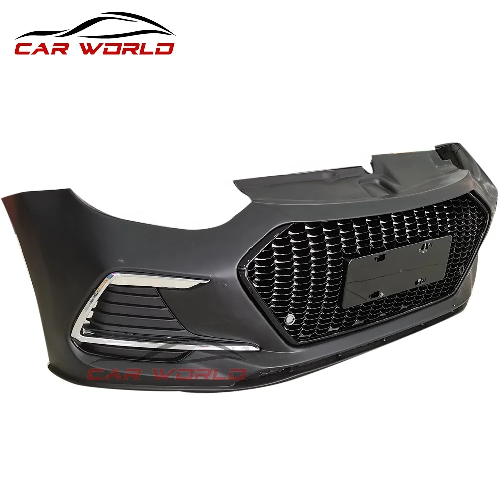 Автомобильный бампер для HYUNDAI 2011-2015 Elantre Bodykit 2018 Модифицированная спортивная модель из пластика