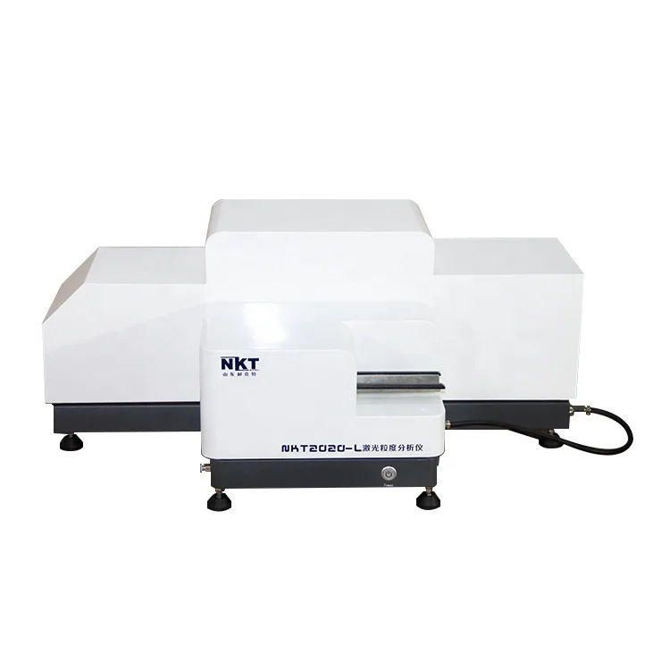 Dry full-automatic laser particle size analyzer capable of controlling feeding by computer