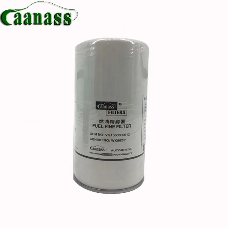 WK9627 VG1560080012 cheap price caanass for  higer fuel filter manufacturers part spare