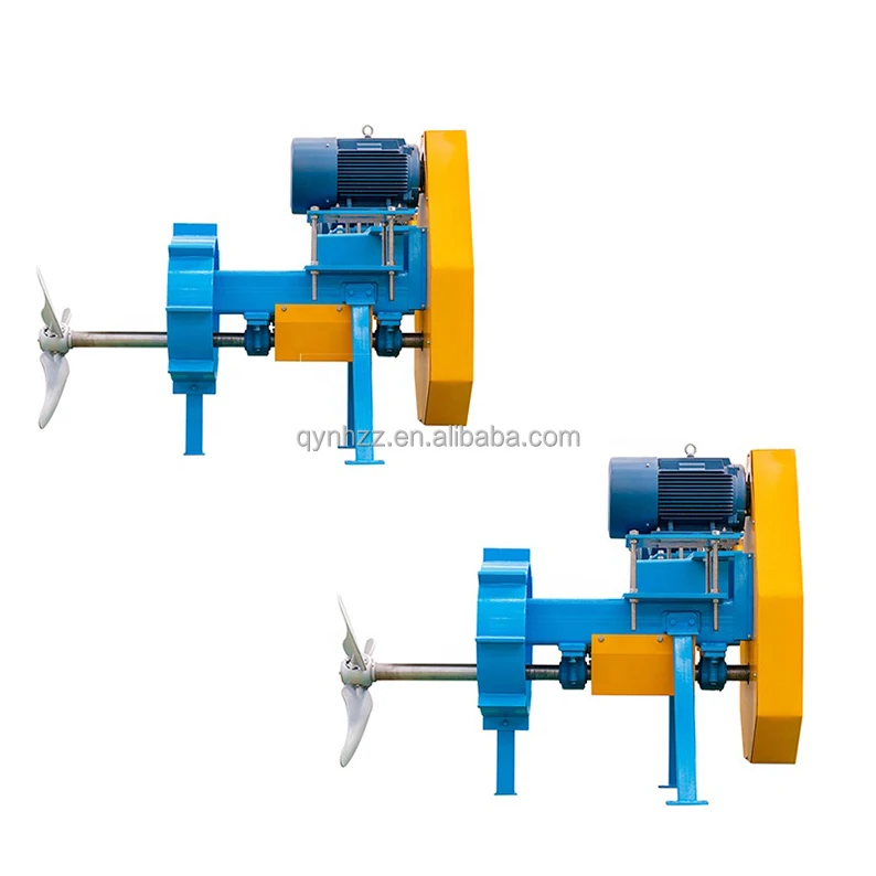 Agitator for paper mill thruster propeller for slurry circulation mixing in pulp and paper industry