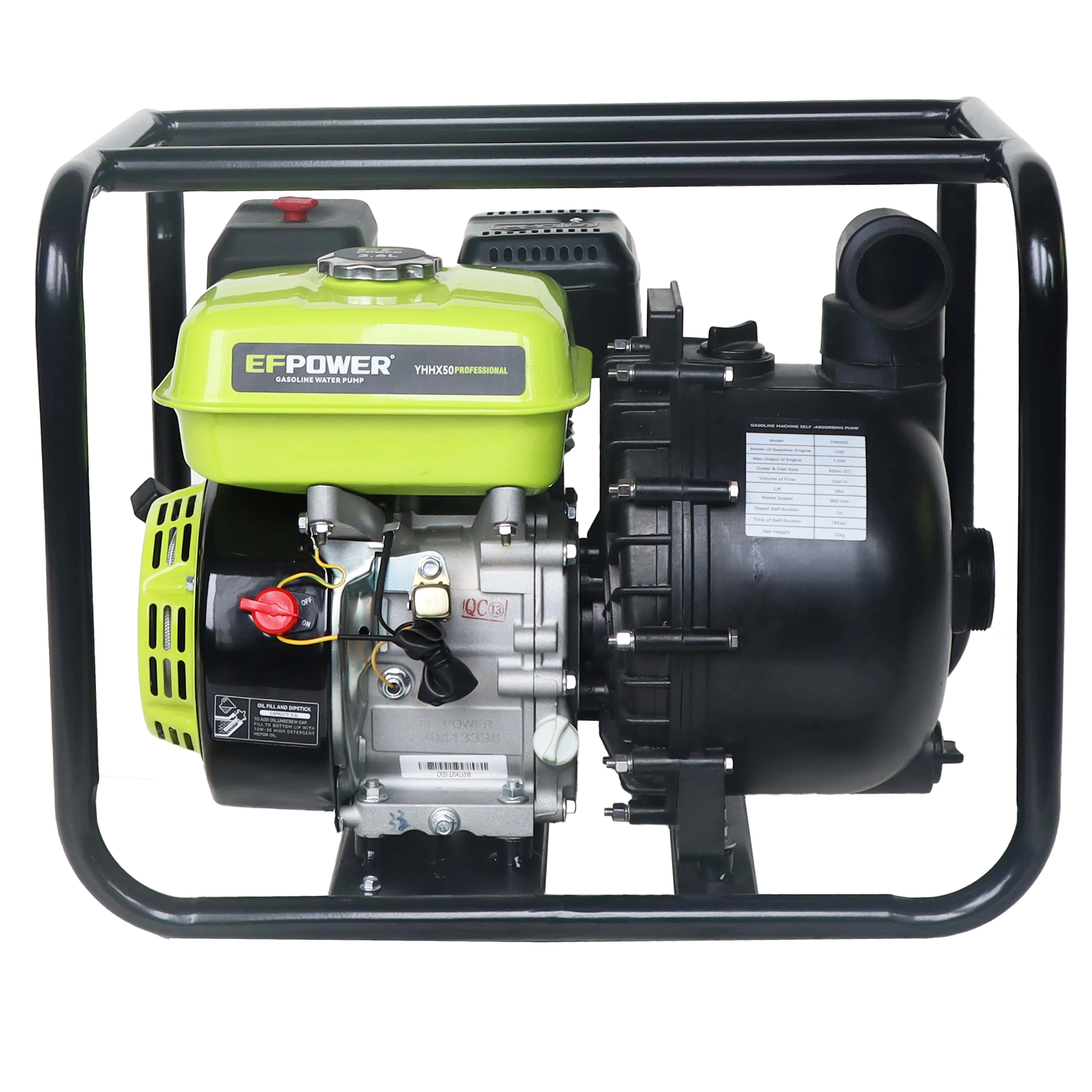 Manufacturer Price Hot Sale Professional Chemical Slush HX50 Gasoline 2 inch Water Pump Generator