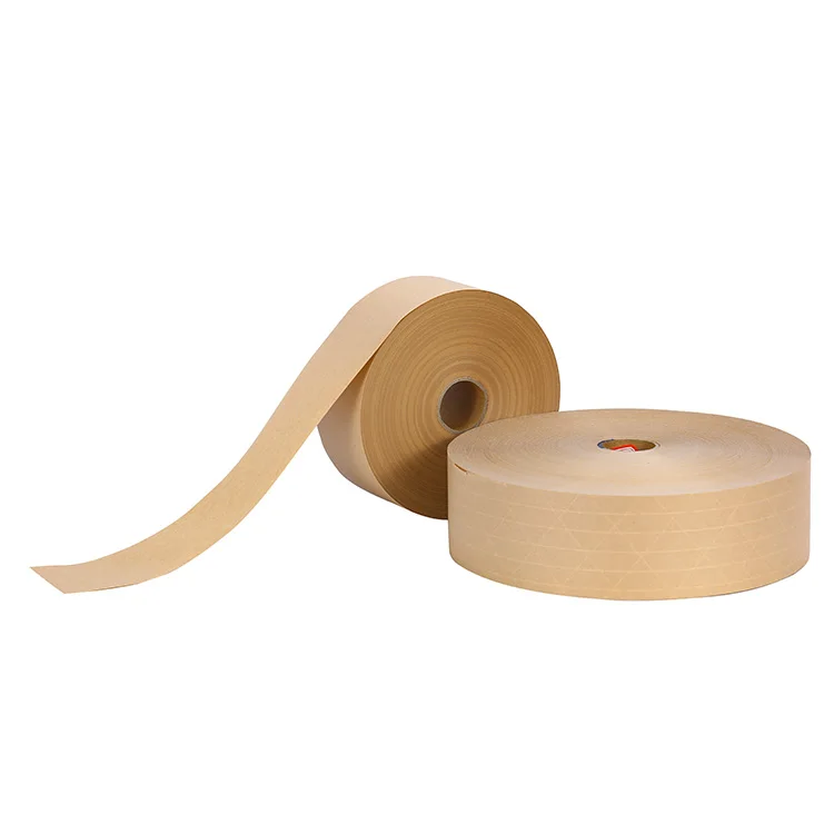 Разумная цена, промышленная упаковка, Резиновая лента, рулон, активированная водой лента