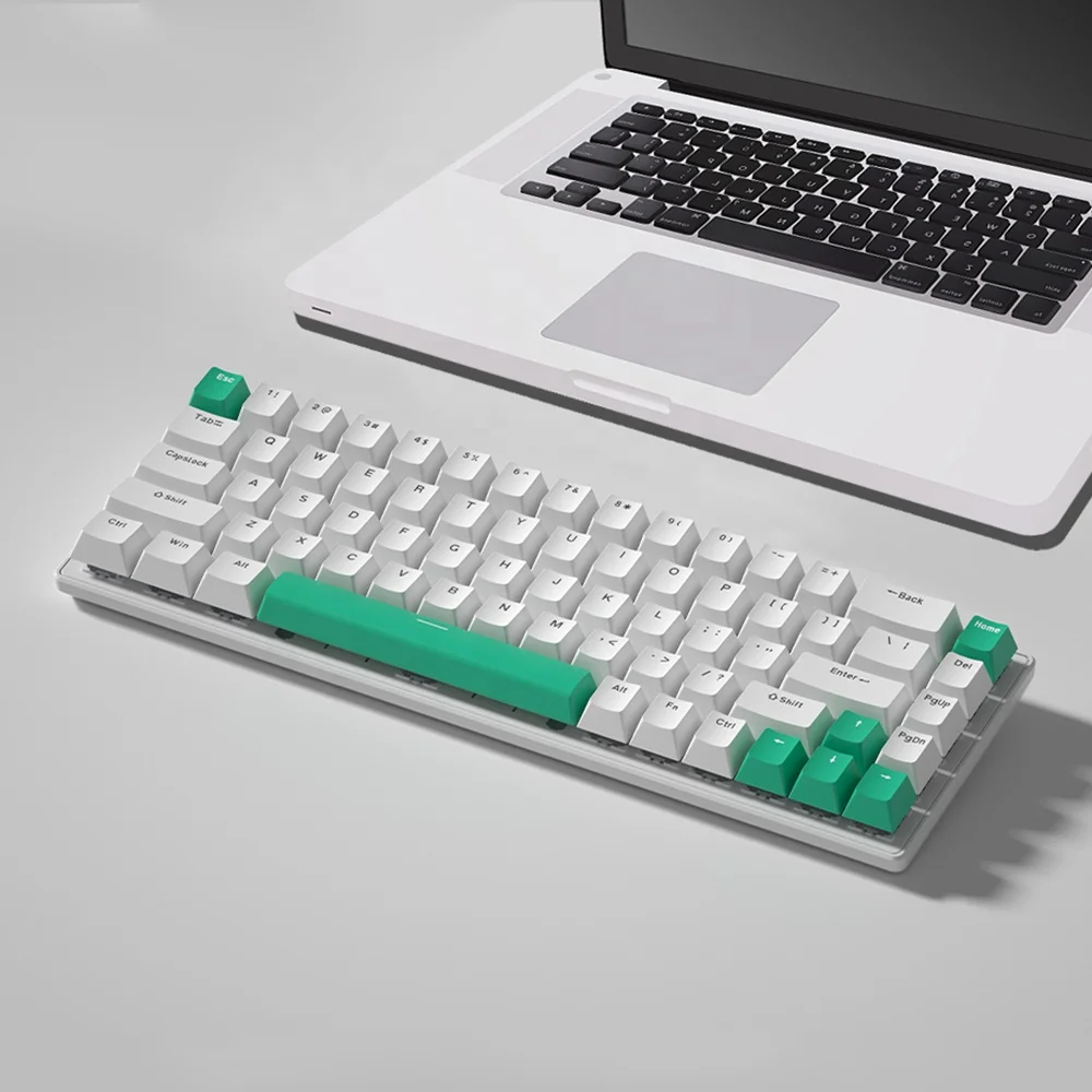 Механическая игровая клавиатура teclado 60% pc rgb механические