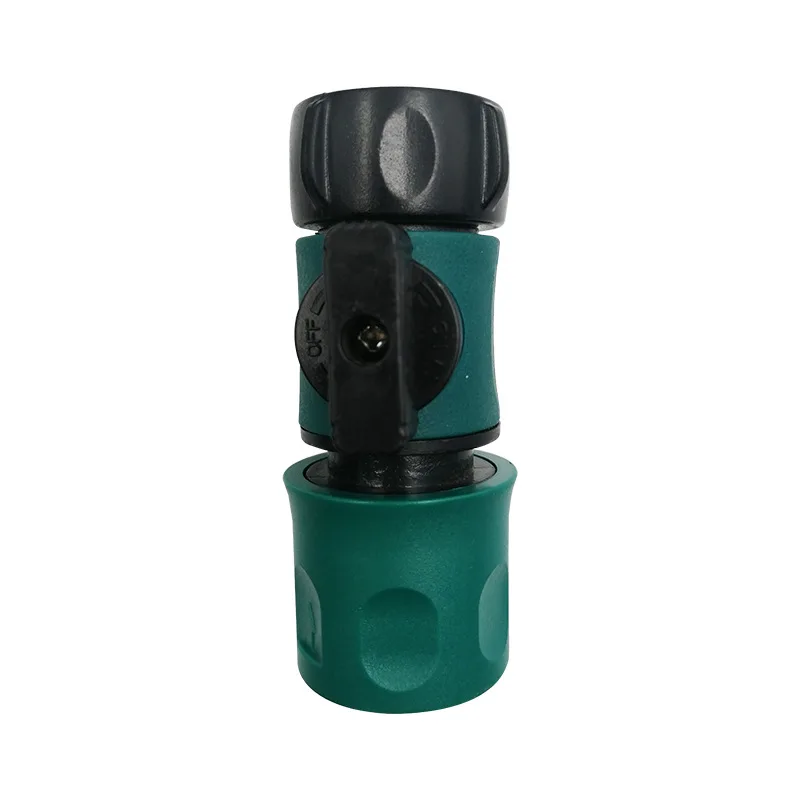 US EU Switch Fast Connection New Material ABS Plastic Fast Connector Bring Valve Plastic Joint Pipe Connector