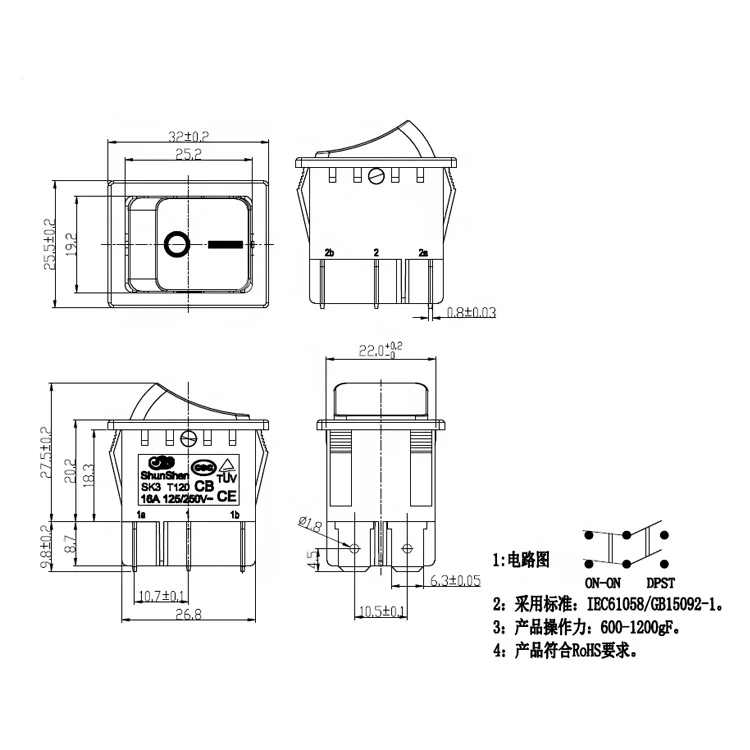 
Factory direct sale light bar wiring harness rocker switch relay on sale 