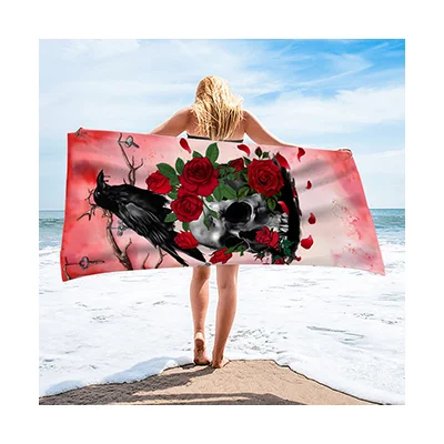 Best Selling custom cotton beach towel microfiber custom print beach towel 150x150cm jacquard beach towel for outdoor play