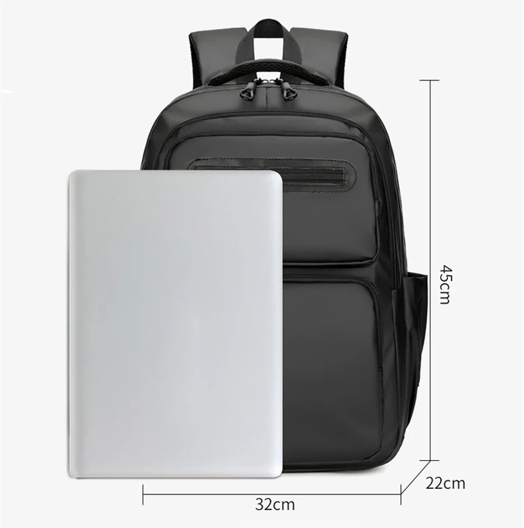 Factory wholesale new large capacity simple computer bag student schoolbag backpack laptop backpack