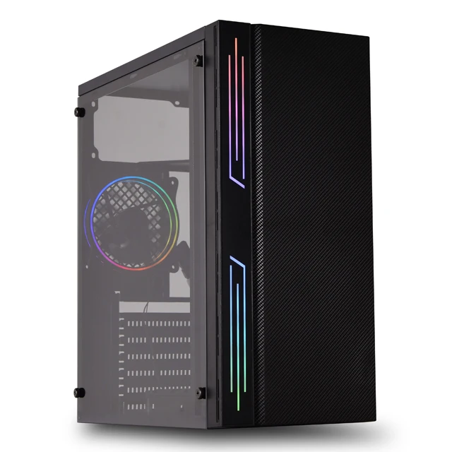 SATE(K885)Low MOQ Factory Gaming Computer Case ATX PC Case Computer Case & Towers Server Chassis