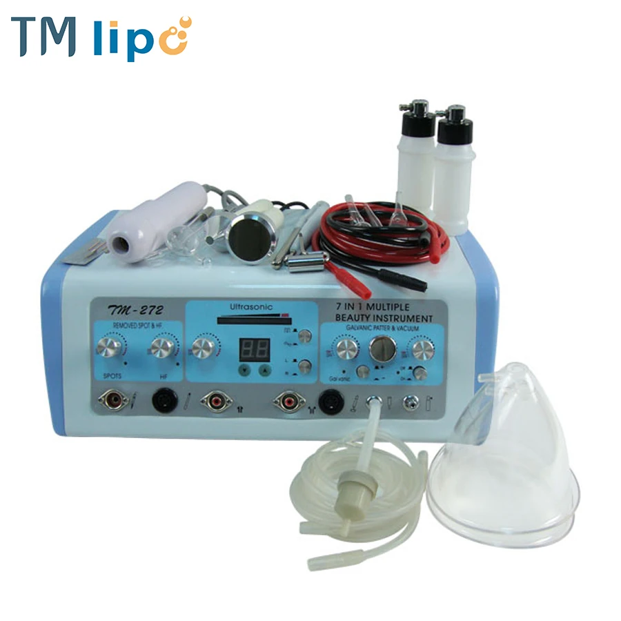 High Frequency Ultrasonic Microcurrent Face Lift Galvanic Facial Beauty Machine for Home/Clinic Use