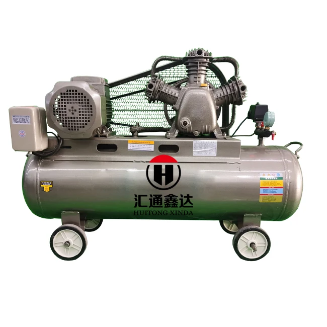 1.5kw 2hp 3-cylinder air compressor 60 litre for painting cars portable air compressor