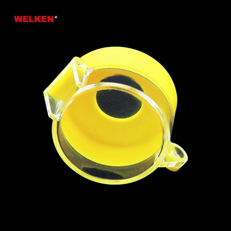 Small Safety Lock Electrical Security Lockout Emergency Stop Button Lockout for hole dia 22mm