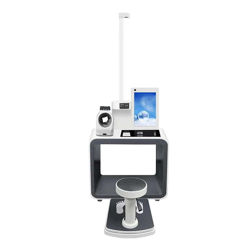 Sonka telemedicine hospital kiosk self checkup terminal ultrasonic measurement fast test body check medical equipment
