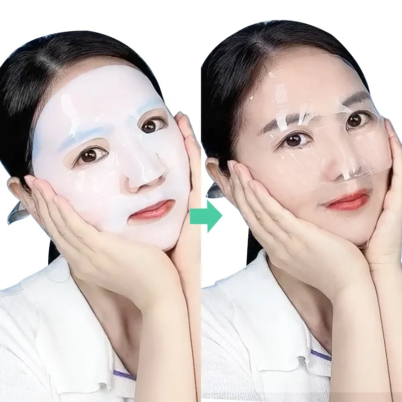 Bio Collagen 34G Thickened Deep Collagen Lifting Anti Aging Remove Wrinkle Overnight Hydrogel Face Sheet Biodance Collagen Mask