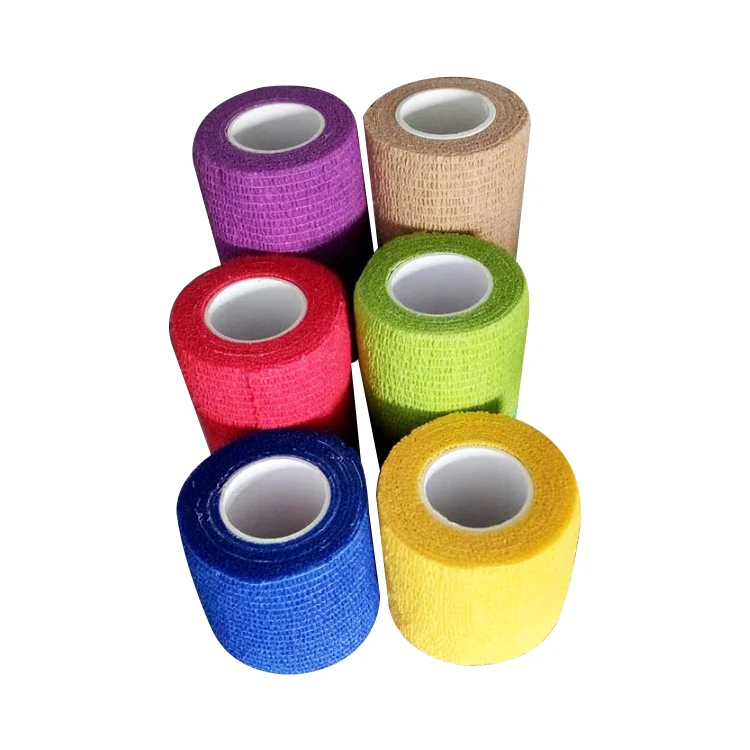 Disposable CE ISO approved medical elastic cohesive tubular bandage