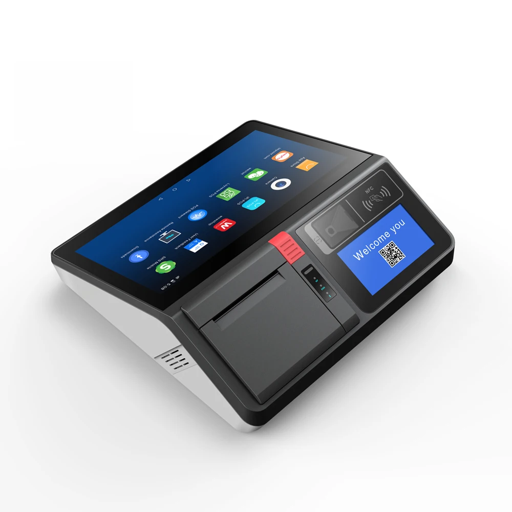 11 6 дюймов настольный сенсорный экран Windows Pos система с 58/80 мм Термопринтер nfc планшет