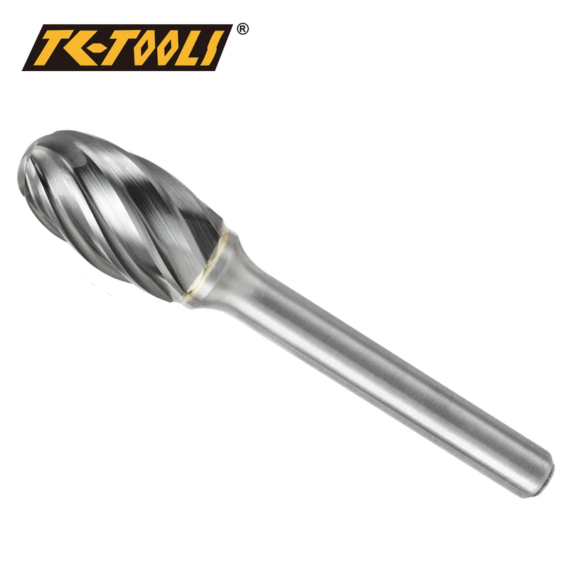 Quality E Shape Oval Carbide Burrs Aluminum Cut SE Rotary file carbide burr