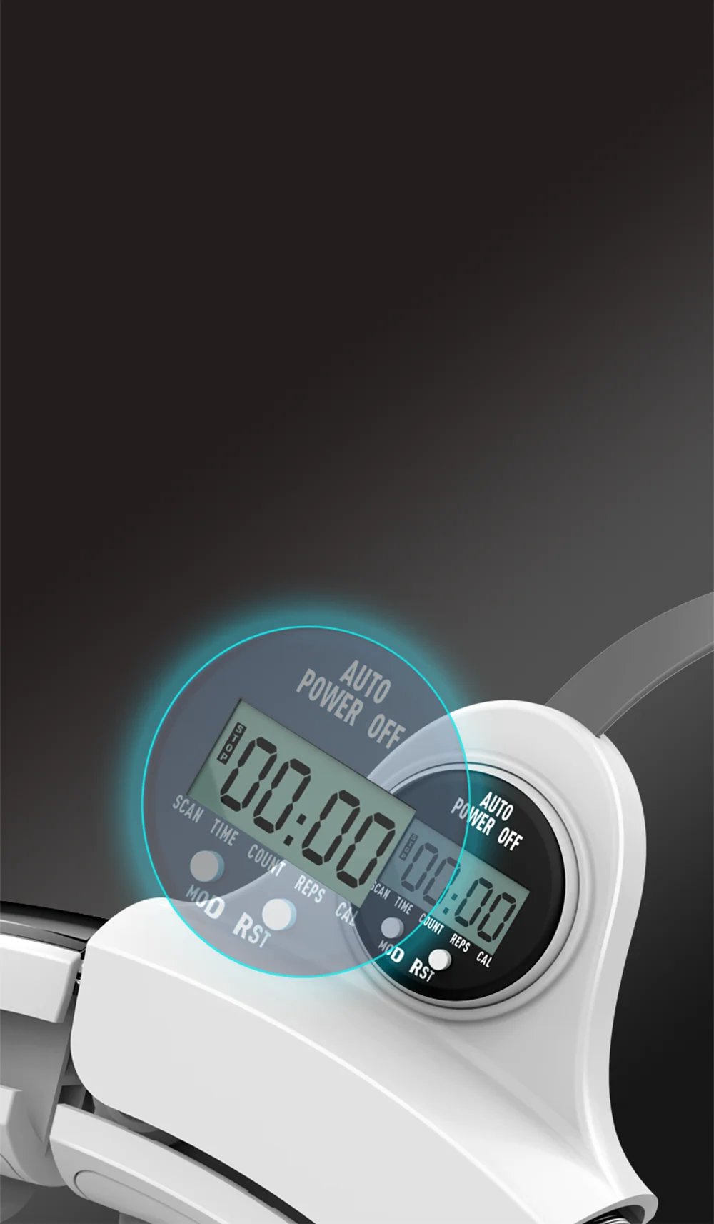  Пластиковый съемный корпус для похудения smart LCD подсчет цифровой hola Утяжеленный обруч