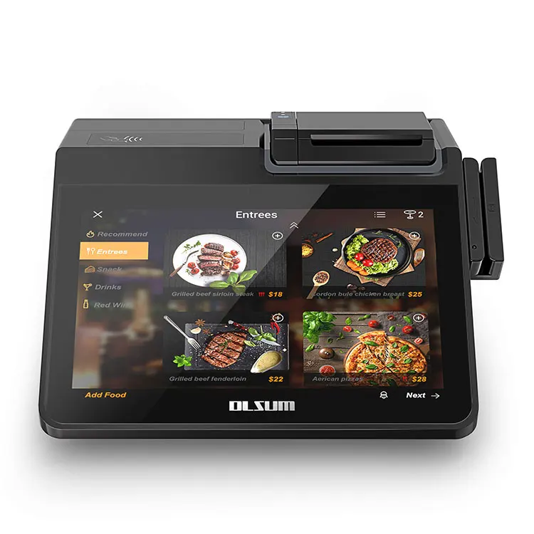 Dlsum TD offline pos machine with built in printer pos terminal for small business china factory all in one pos system