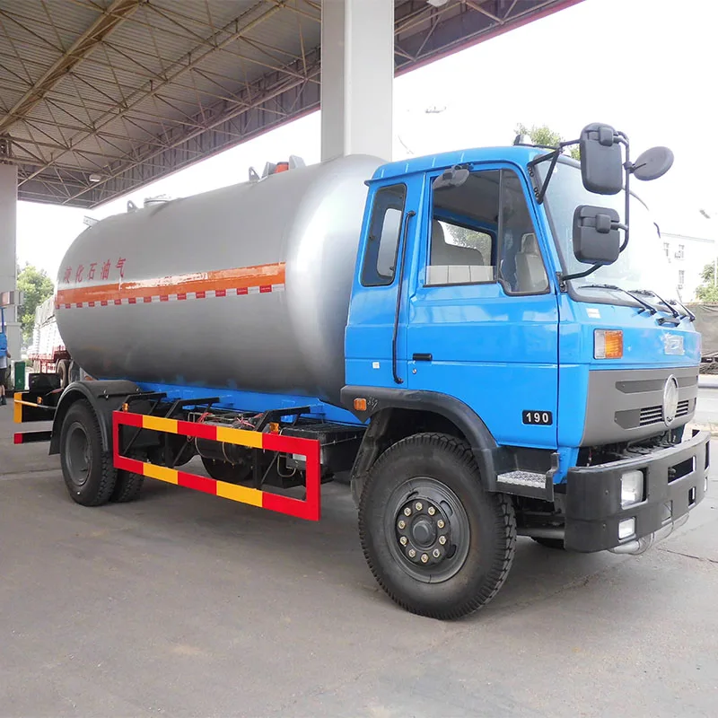 DONGFENG 4x2 6 колес 15000 л 15 м3 транспортное средство для Перевозки сжиженного нефтяного газа транспортер перевозки