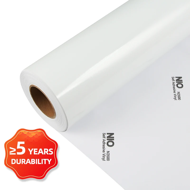 5-7 Years Outdoor Durability 140gsm Bubble Free Removable Glue Cast Self Adhesive Vinyl Film for Car Wrapping